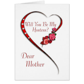 マザースワーリングハートホステス招待状