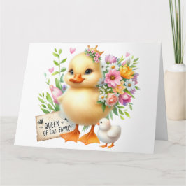 マザーズかわいらしデイカード カード