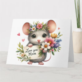 マザーズかわいらしデイカード カード