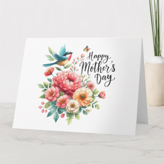 マザーズかわいらしデイカード カード (正面)