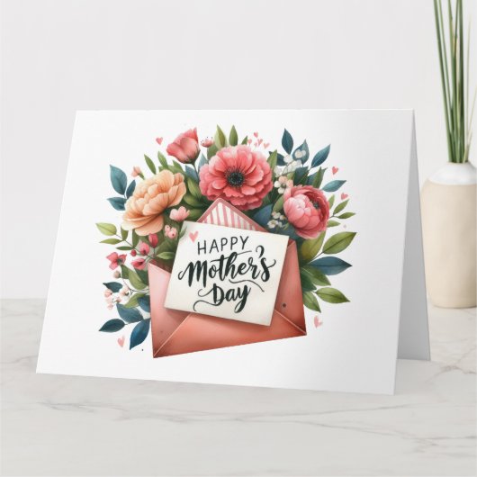マザーズかわいらしデイカード カード (正面)