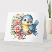 マザーズかわいらしデイカード カード (正面)