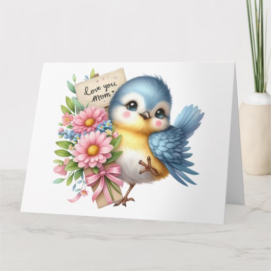 マザーズかわいらしデイカード カード (正面)