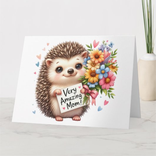 マザーズかわいらしデイカード カード (正面)