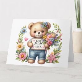 マザーズかわいらしデイカード カード