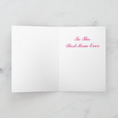 マザーズかわいらしデイ（鳥）ショウジョウコウカンチョウフローラリース カード (内部)