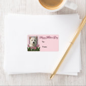 マザーズの日 – ピンクチューリップ – ウェスティー ラベル (インサイチュ)