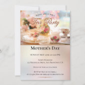 マザーズエレガントデイティーパーティの招待状 招待状 (正面)