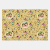 マザーズカスタムデイキッズフォト王室のクイーンビー ラッピングペーパーシート (正面)