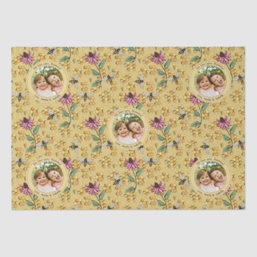マザーズカスタムデイキッズフォト王室のクイーンビー 薄葉紙 (正面)