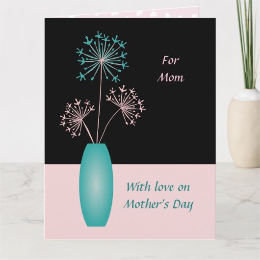 マザーズカスタムデイ大文字花ママ カード (正面)