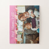 マザーズカスタムデーフォトマ最高のマが可愛い ジグソーパズル (縦)