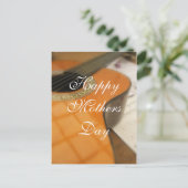 マザーズシンプルデイエレガントギター ポストカード (スタンド正面)