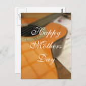 マザーズシンプルデイエレガントギター ポストカード (正面/裏面)