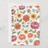 マザーズデイお洒落ブランチ《鳥》アメリカゴガラ招待状 招待状 (裏面)