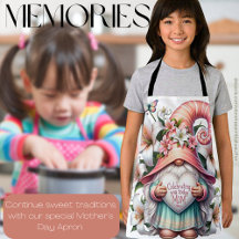 マザーズデイお祝いエプロン