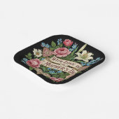 マザーズデイお祝い ペーパープレート (傾斜あり)