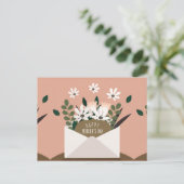 マザーズデイお祝い ポストカード (スタンド正面)