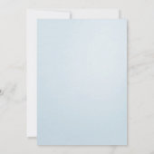 マザーズデイかわいらしティール（緑がかった色）バラシャンパンブランチ 招待状 (裏面)