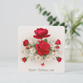 マザーズデイのバラ シーズンカード (スタンド正面)