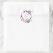 マザーズデイアジサイエレガントフローラホリデイ スクエアシール (バッグ)