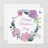 マザーズデイアジサイエレガントフローラ シーズンカード (正面/裏面)