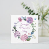 マザーズデイアジサイエレガントフローラ シーズンカード (スタンド正面)