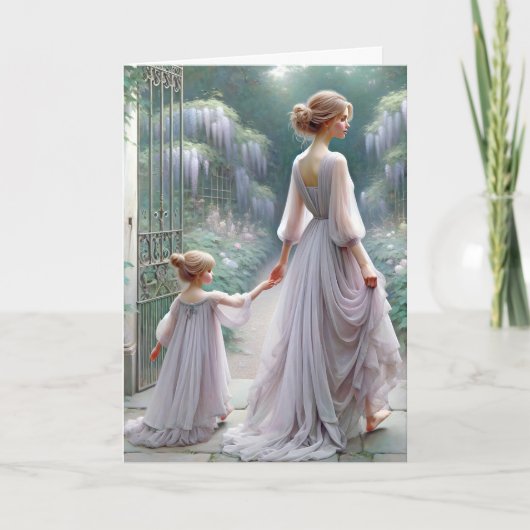 マザーズデイウィステリアガーデン カード (正面)