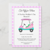 マザーズデイエレガントゴルフブランチパーティー 招待状 (正面)