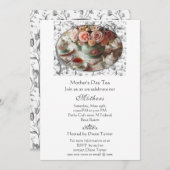 マザーズデイエレガントティーパーティー 招待状 (正面/裏面)