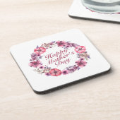 マザーズデイエレガントフローラリースコースター コースター (左側)