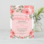 マザーズデイエレガントブランチパーティー春フローラ 招待状 (スタンド正面)