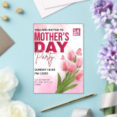 マザーズデイエレガントブランチ招待状 アクリル招待状 (インサイチュ (ウェディング))