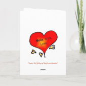 マザーズデイオンザテラス カード (裏面)