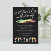 マザーズデイカクテルパーティの招待状 招待状 (スタンド正面)