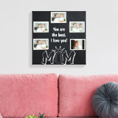 マザーズデイカスタムフォトキャンバス キャンバスプリント (インサイチュ (リビング))