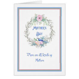 マザーズデイカードとブルージェイ