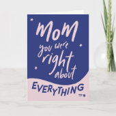 マザーズデイカードについて カード (正面)