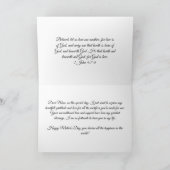 マザーズデイカードハニーサックル サンキューカード (内部)