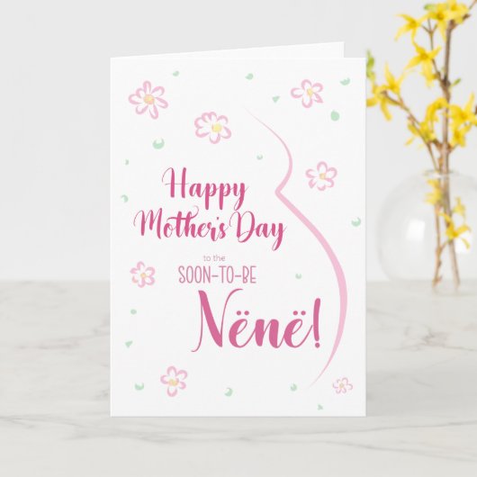 マザーズデイカード カード (黄色い花)