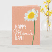 マザーズデイカード カード (黄色い花)