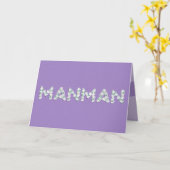 マザーズデイカード カード (黄色い花)