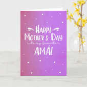 マザーズデイカードforアマ カード (黄色い花)