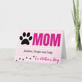 マザーズデイカードfrom the Pets カード