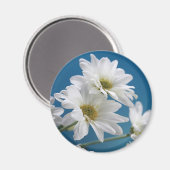 マザーズデイガーデンの愛、デイジー、ブルースカイ マグネット (正面/裏面)