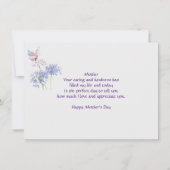マザーズデイガーデンエレガントバタイフィ母 カード (裏面)