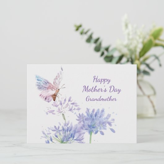 マザーズデイガーデンエレガントバタイフィ祖母 カード (スタンド正面)