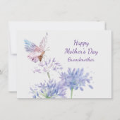 マザーズデイガーデンエレガントバタイフィ祖母 カード (正面)