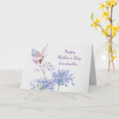 マザーズデイガーデンエレガントバタイフィ祖母 カード (黄色い花)