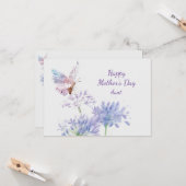 マザーズデイガーデンエレガントバタイブ叔母 カード (正面/裏面インサイチュ)